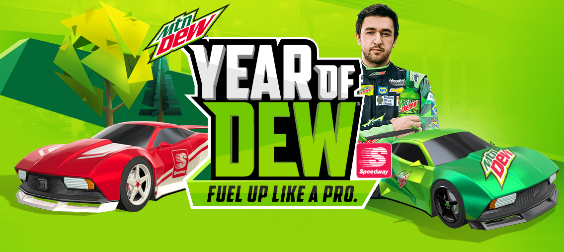 MTN DEW® “Fuel Up Like a Pro” Sweepstakes at Speedway® Official Rules