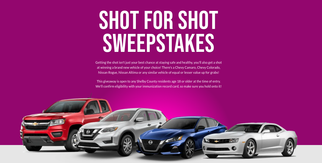 Shot For Shot Sweepstakes Official Rules