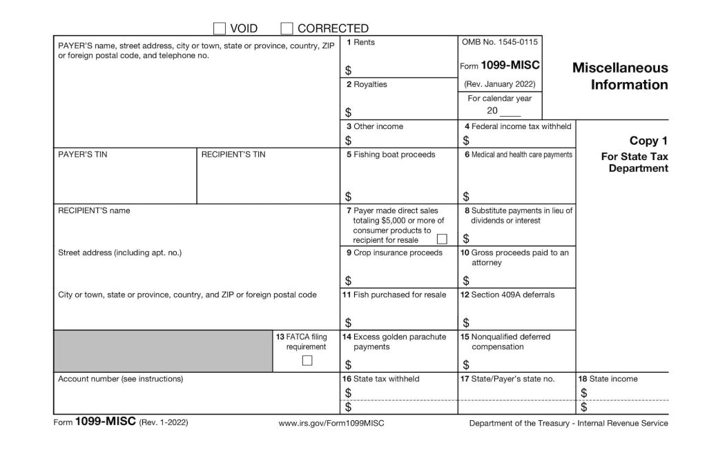 irs misc form 1099 for cryptocurrency sweepstakes prize reporting