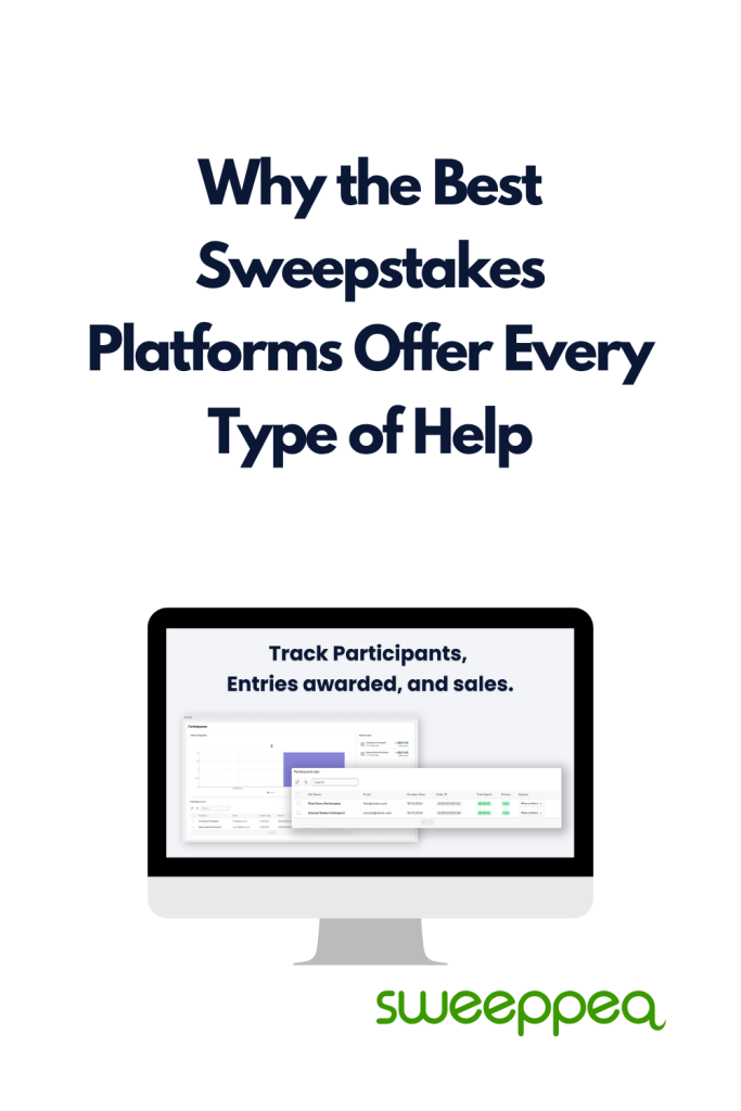 Why the Best Sweepstakes Platforms Offer Every Type of Help