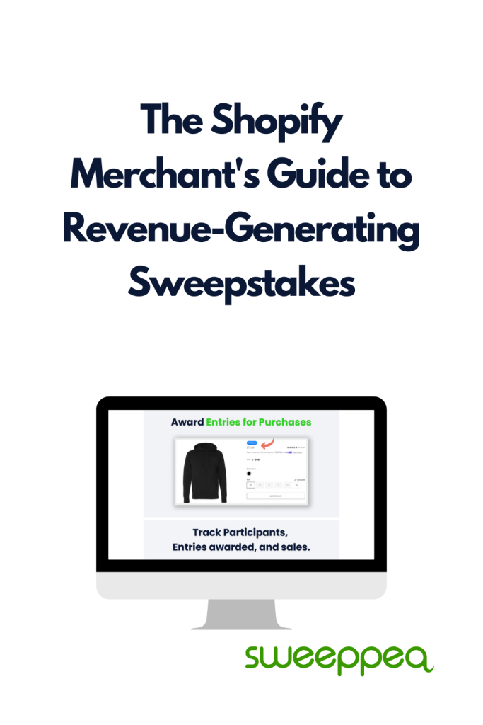 The Shopify Merchant's Guide to Revenue-Generating Sweepstakes cover image
