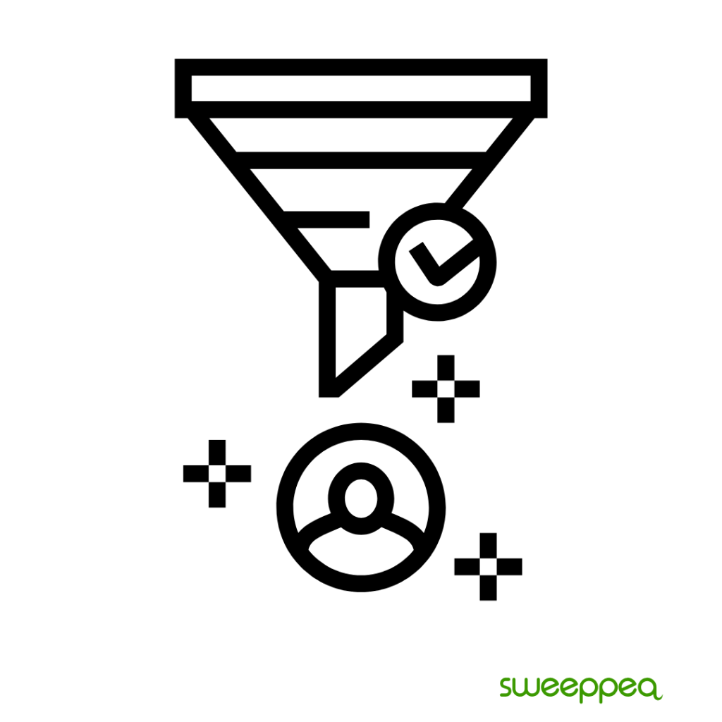 funnel for qualified leads for a digital product business image 